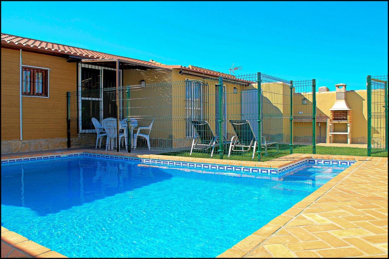 Apartamento Bungalow Curro Pareja con piscina privada Conil De La Frontera Exterior foto