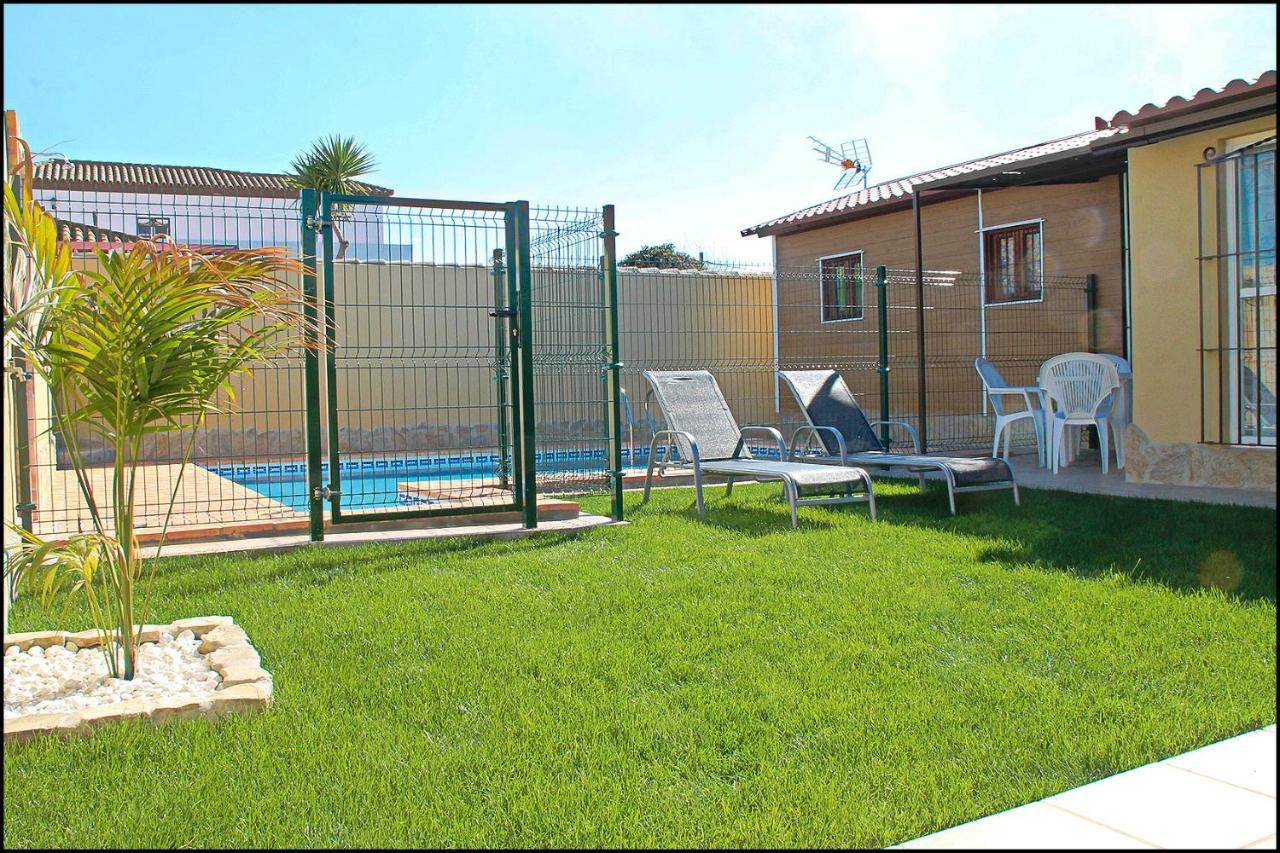 Bungalow Curro Pareja con piscina privada Conil De La Frontera Exterior foto
